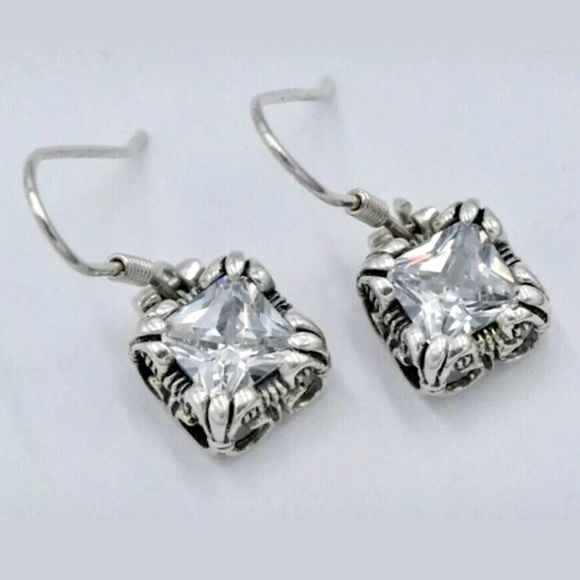 SILPADA Uptown Sterling Silver 925 CZ Earrings